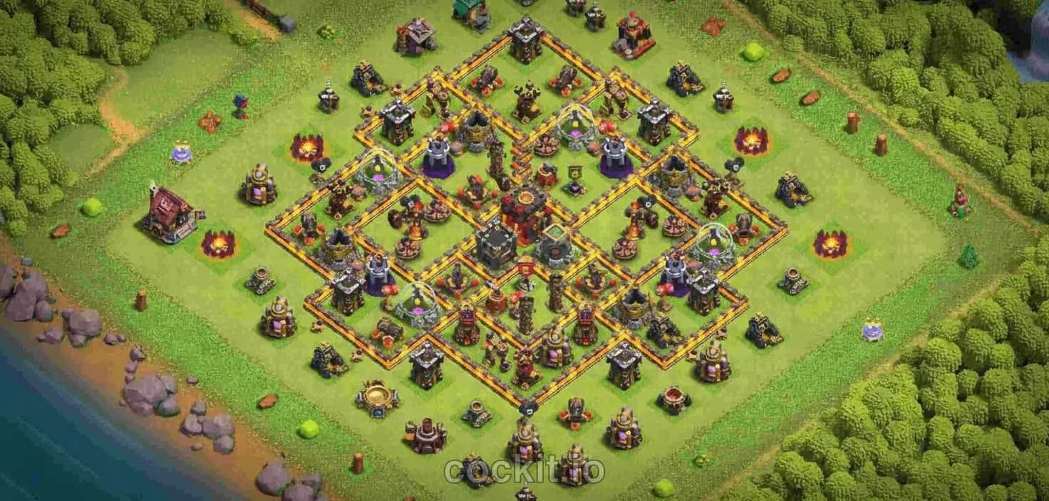TH10 Farm Base