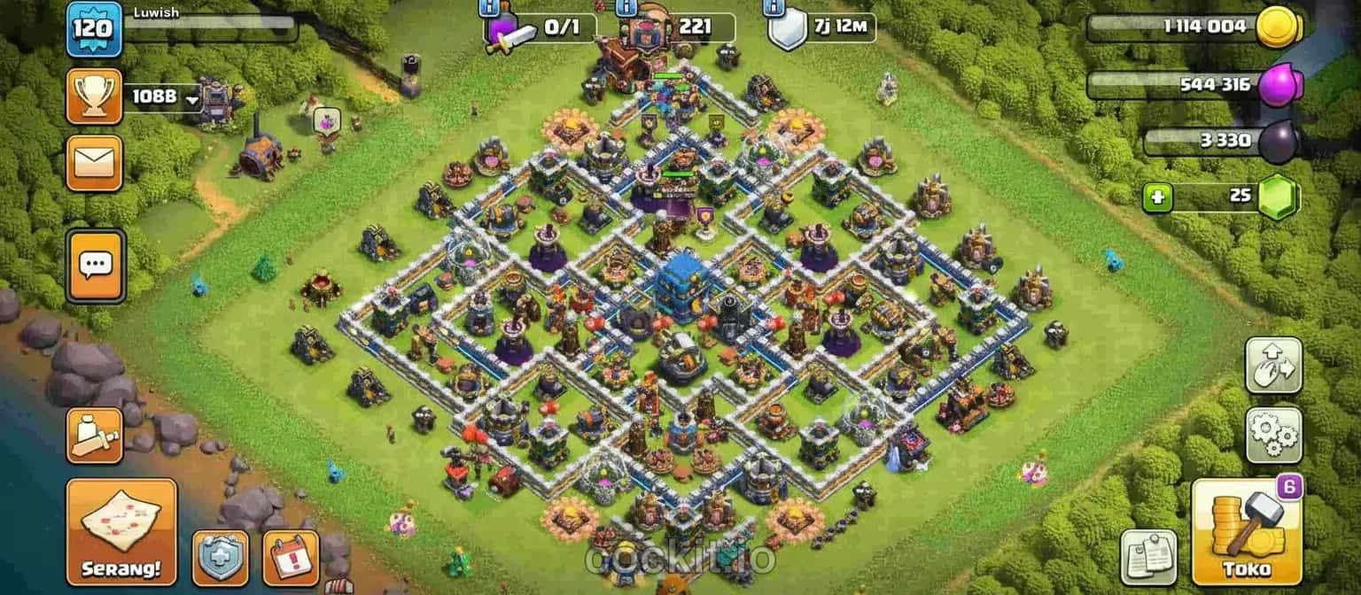 TH12 Trophy Base