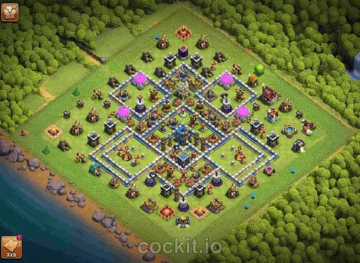 TH12 Trophy Base
