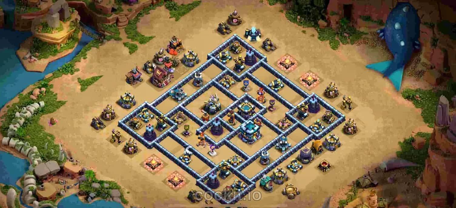 TH13 War Base