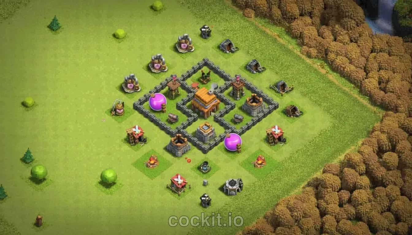 TH4 Trophy Base