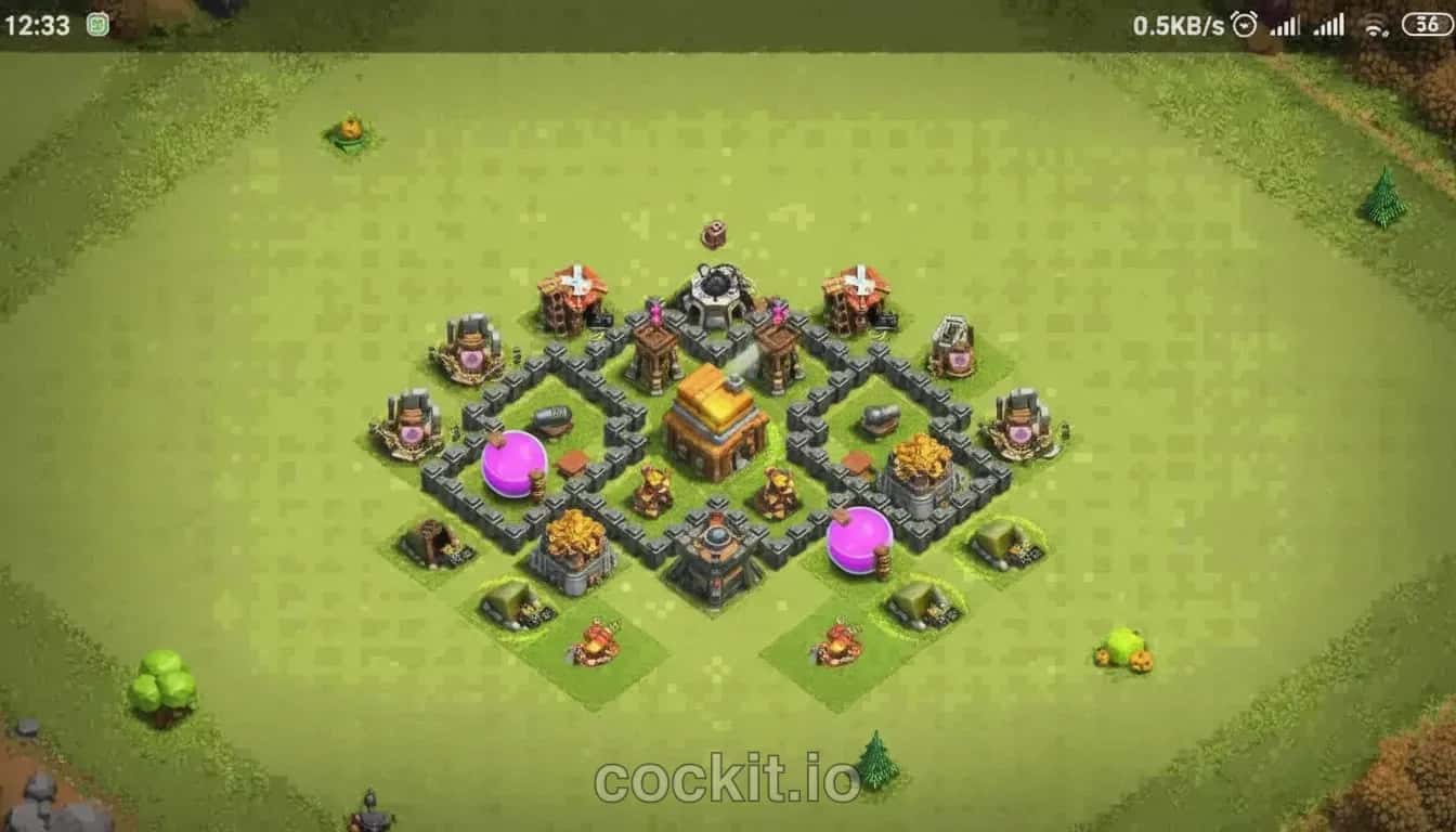 TH4 Trophy Base
