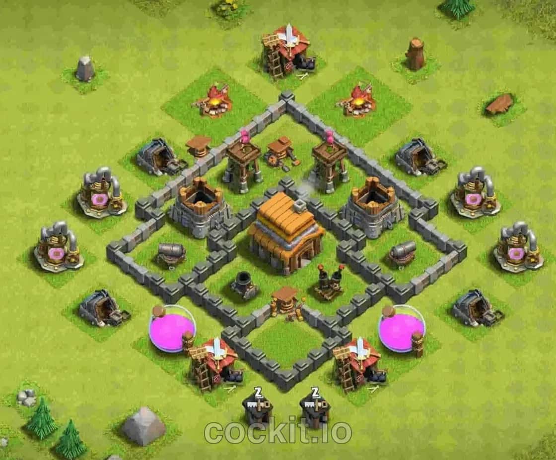 TH4 Trophy Base