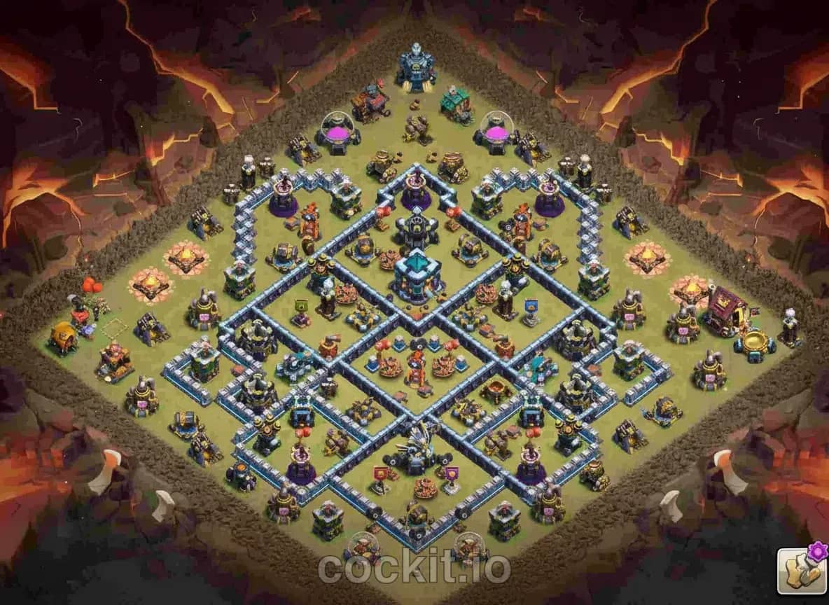 TH13 War Base