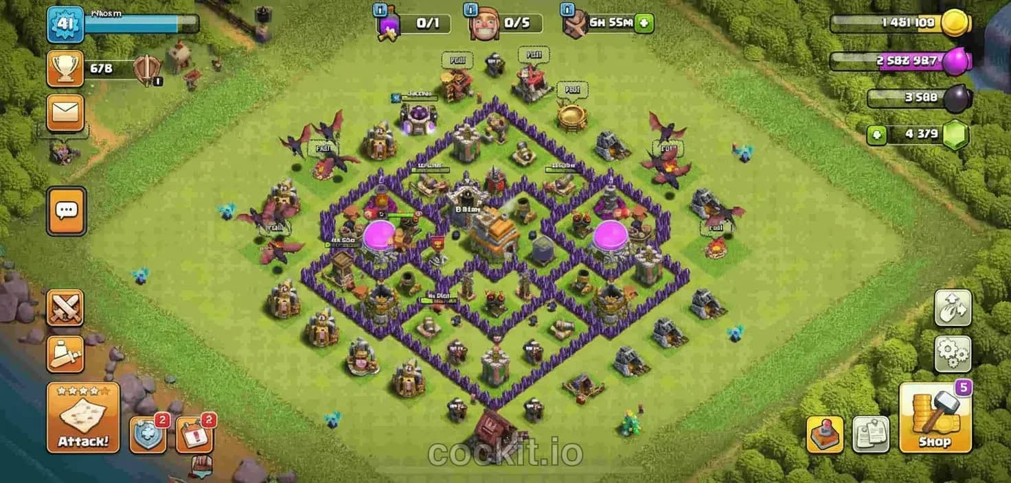 TH7 Hybrid Base