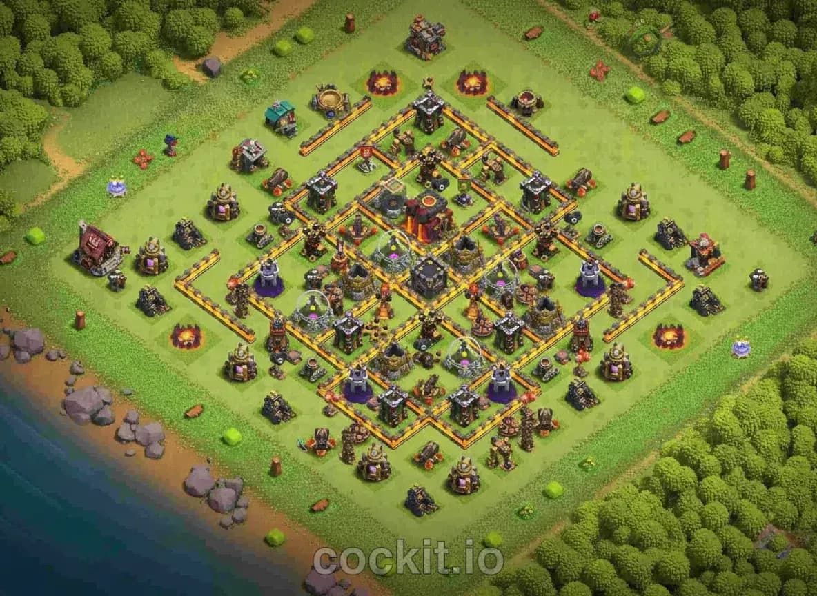TH10 Farm Base