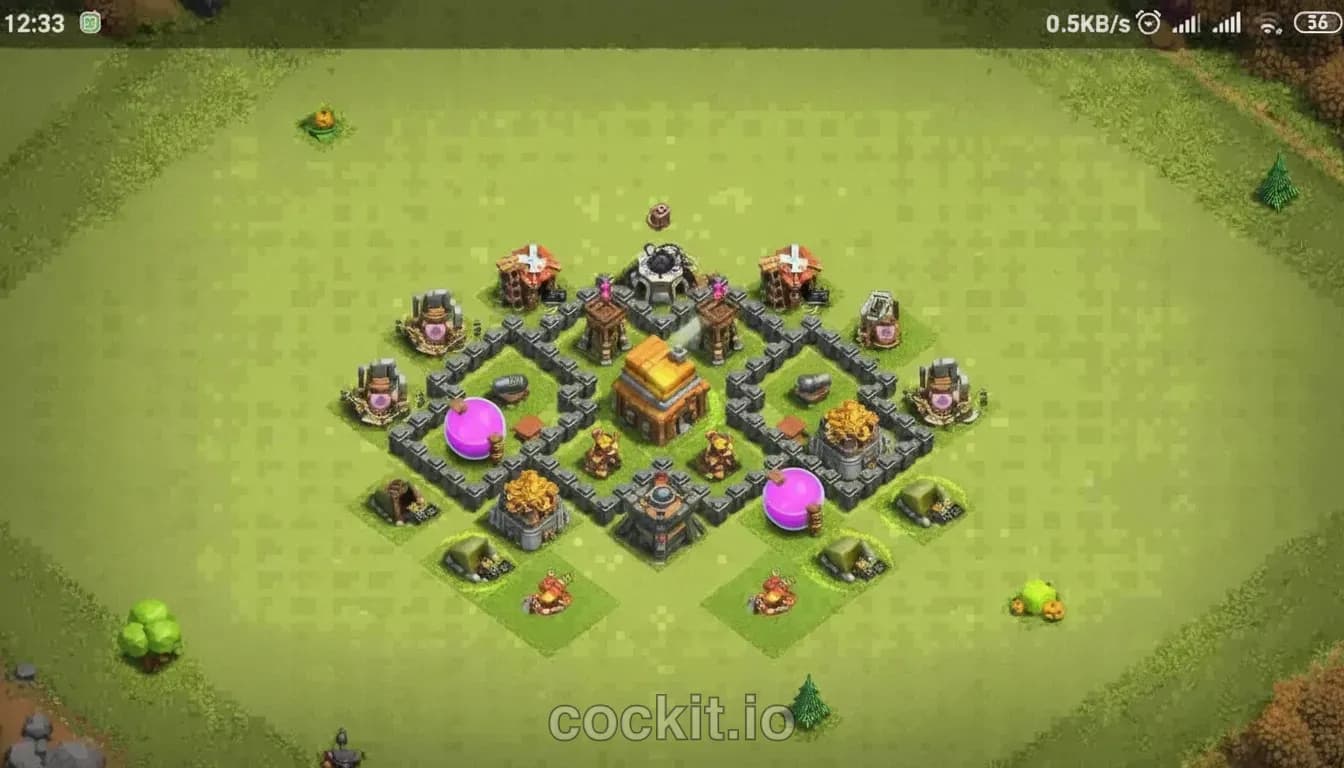TH4 Trophy Base