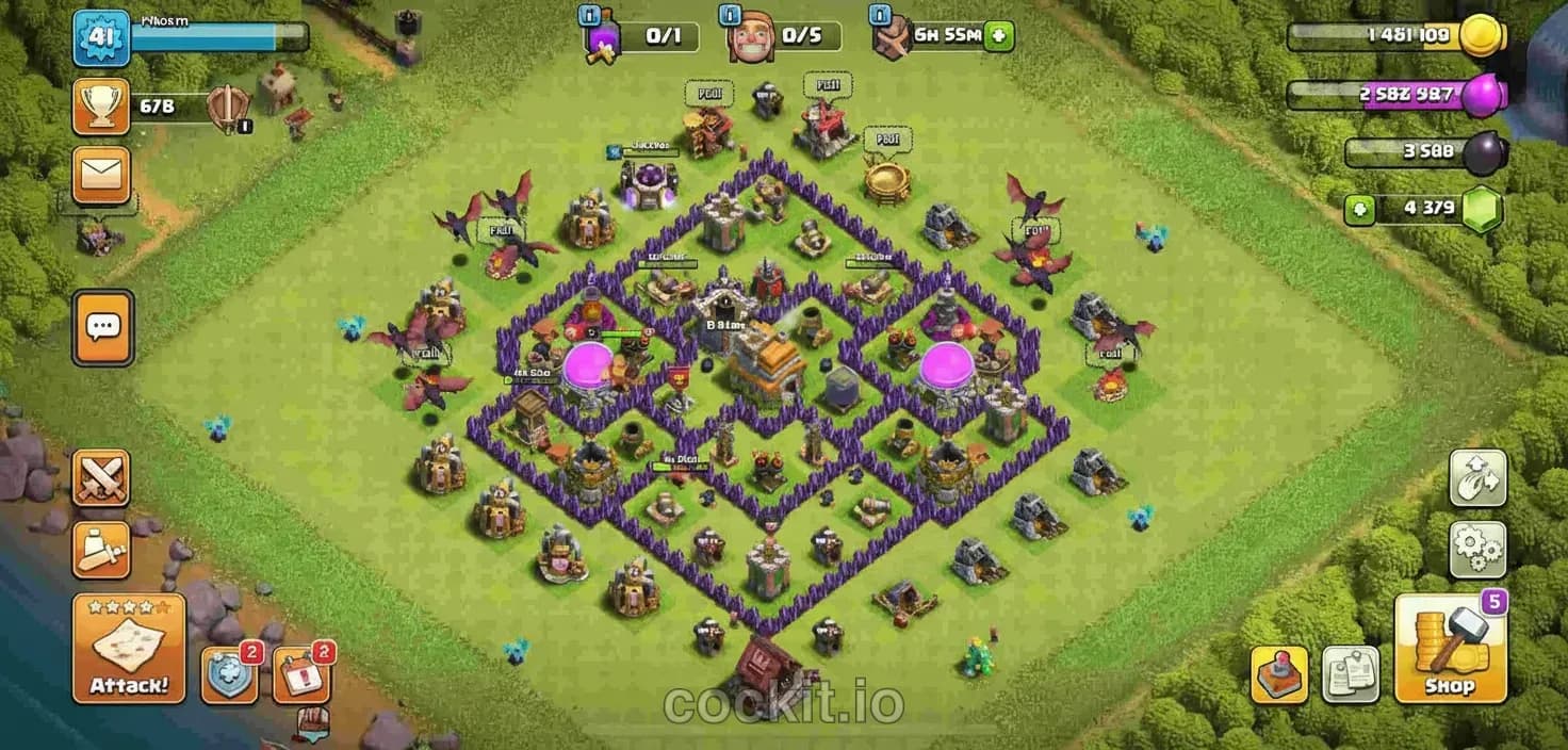 TH7 Hybrid Base