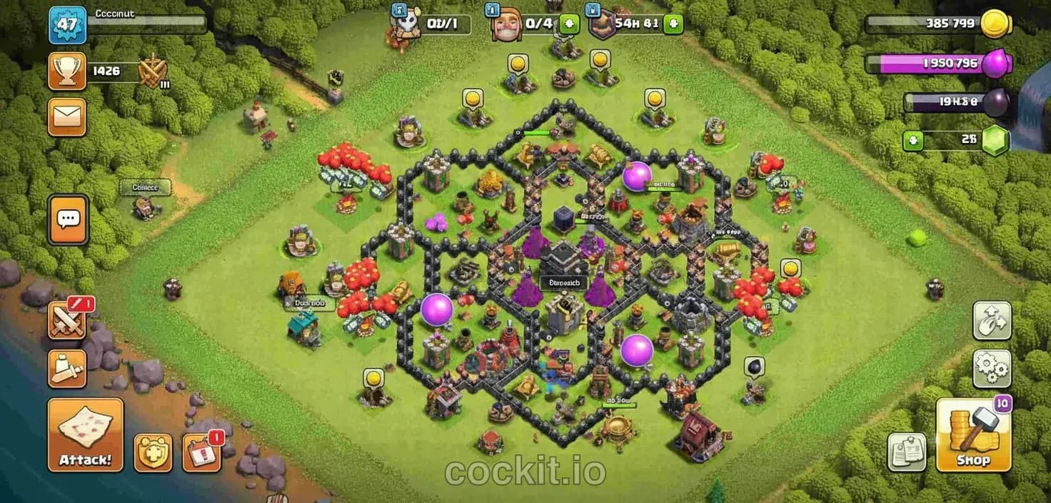 TH9 War Base