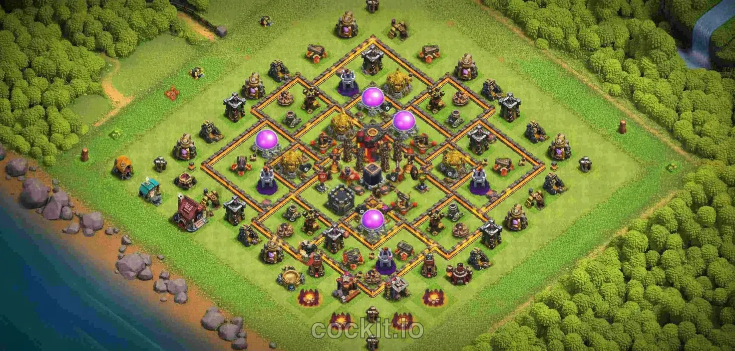 TH10 Farm Base