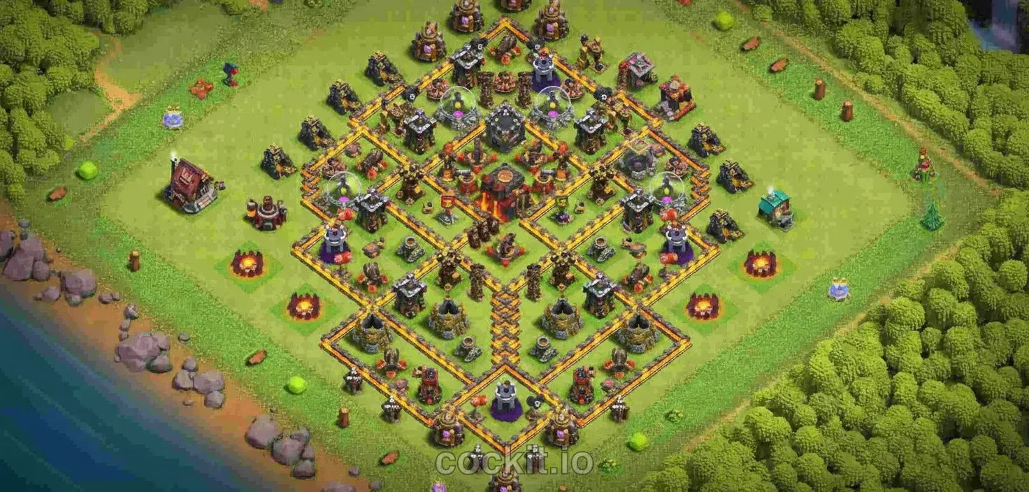 TH10 Farm Base