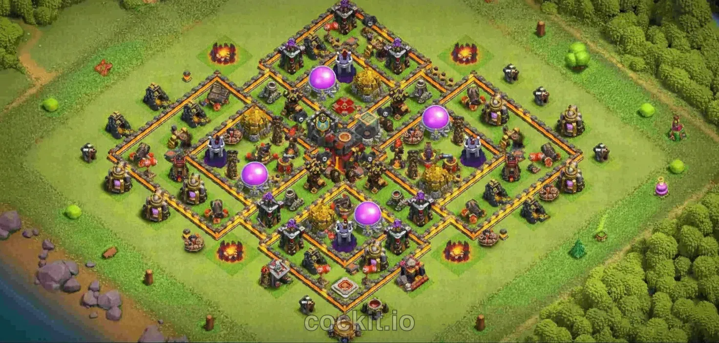TH10 Farm Base