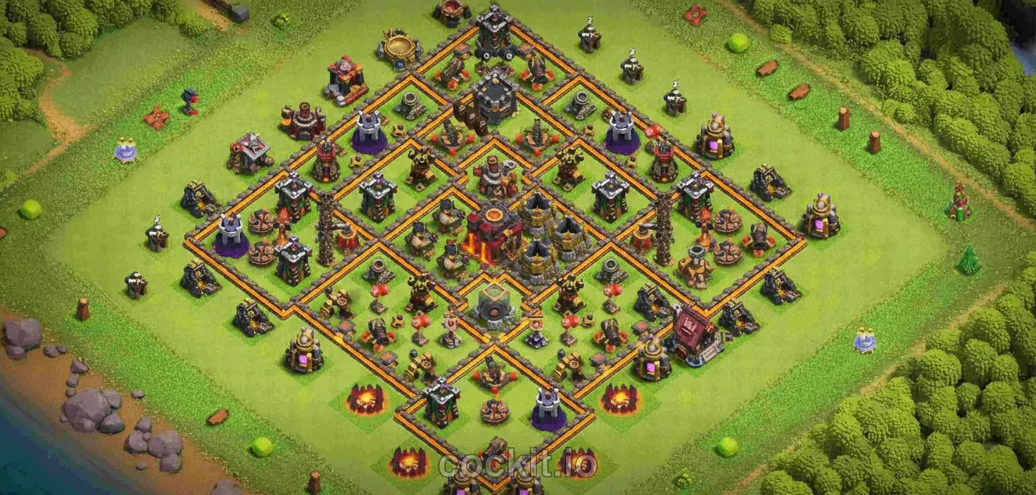 TH10 Farm Base
