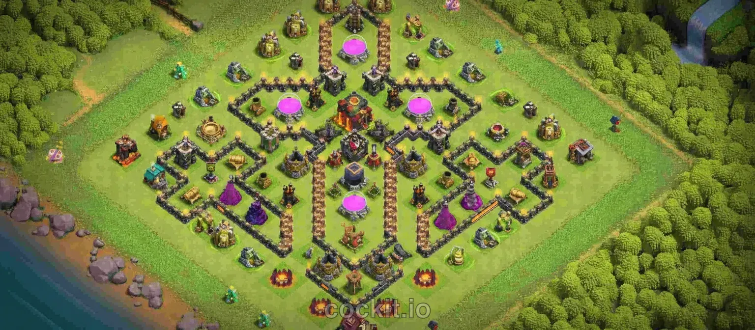 TH10 Farm Base