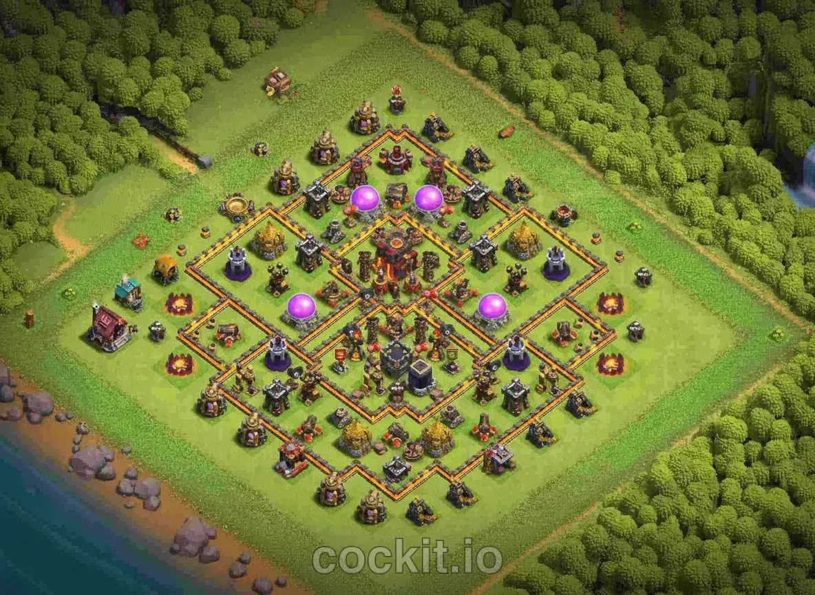 TH10 Farm Base