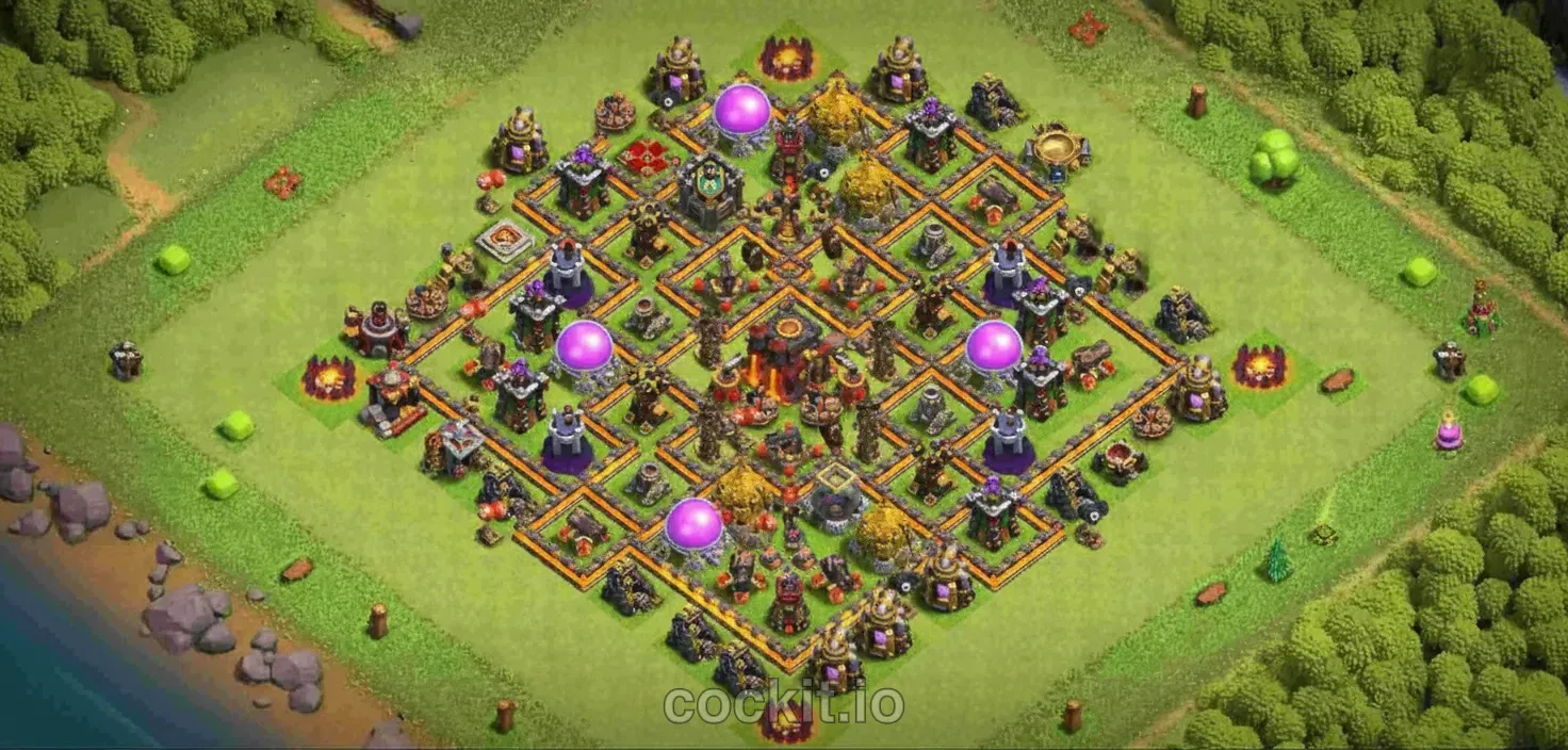 TH10 Farm Base