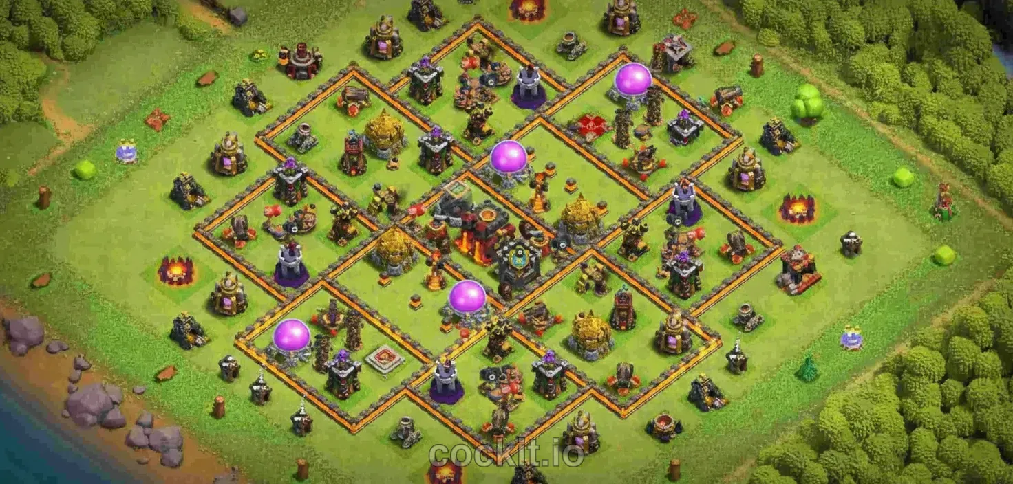 TH10 Farm Base