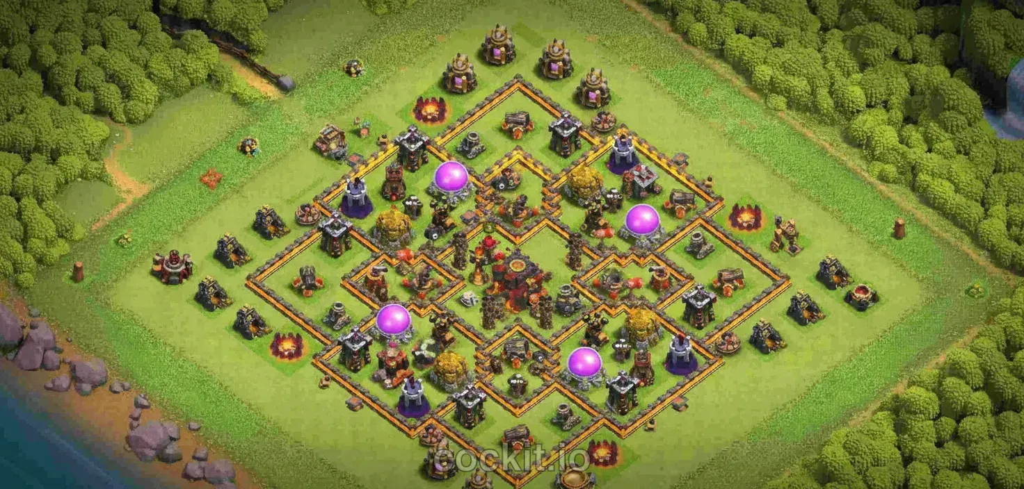 TH10 Farm Base