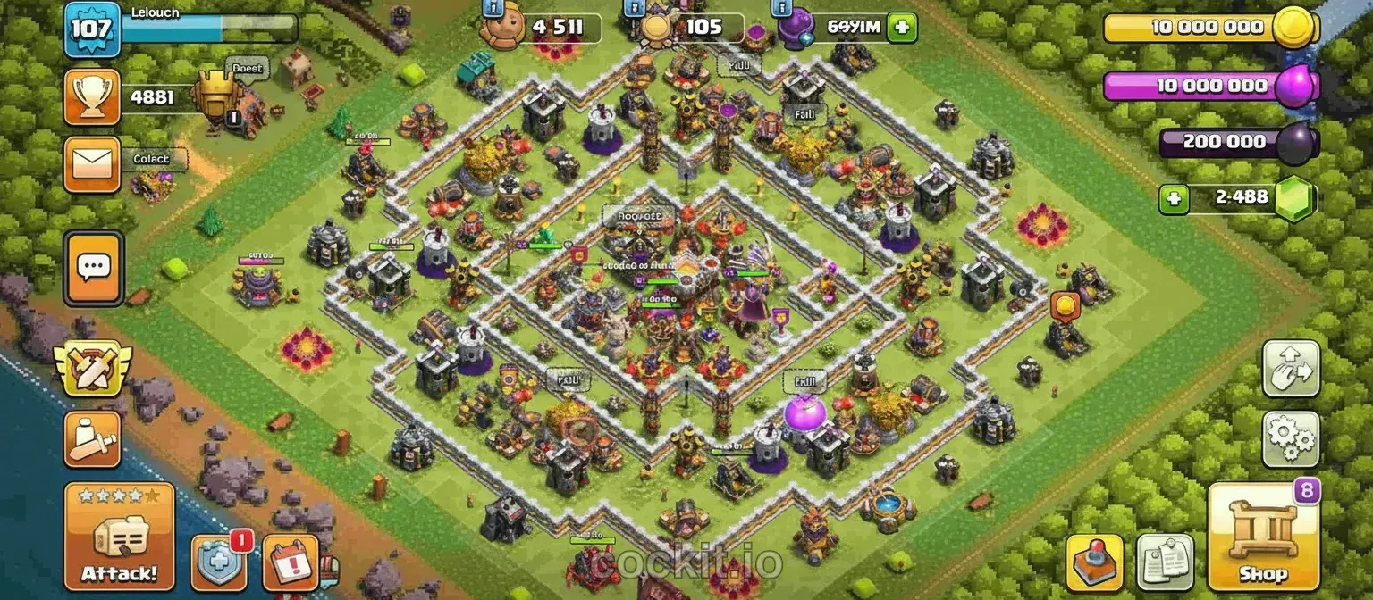 TH11 Trophy Base