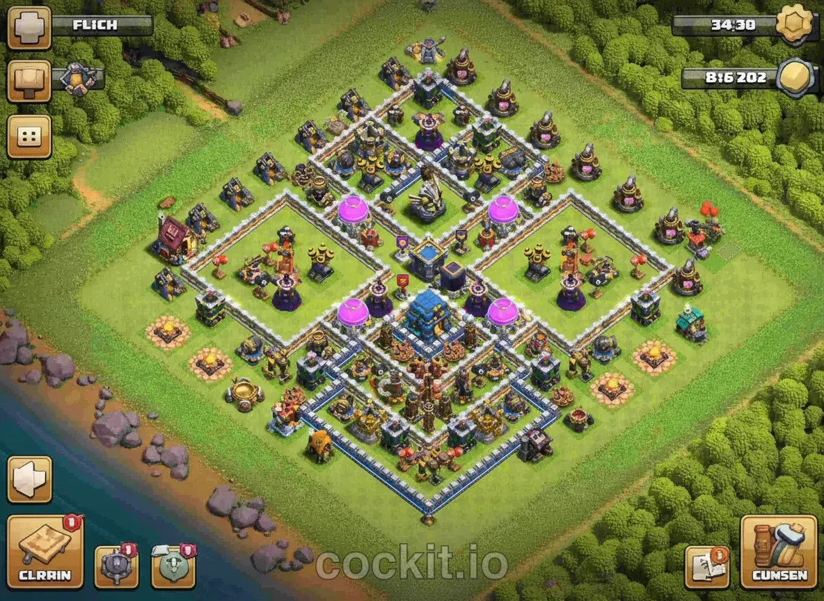 TH12 Trophy Base