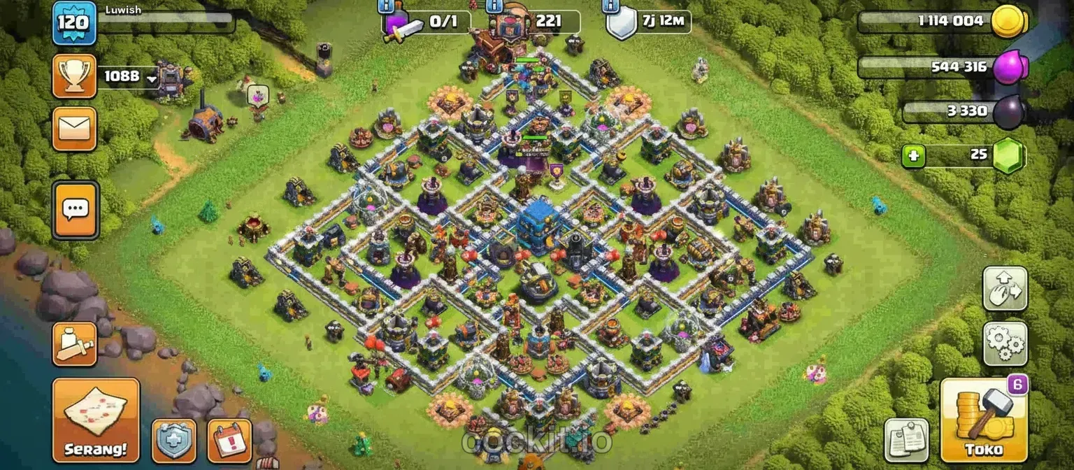 TH12 Trophy Base