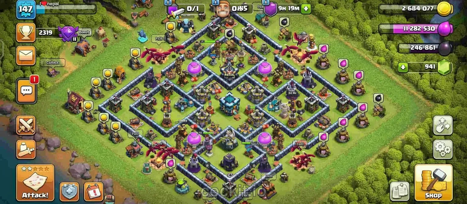 TH13 Farm Base