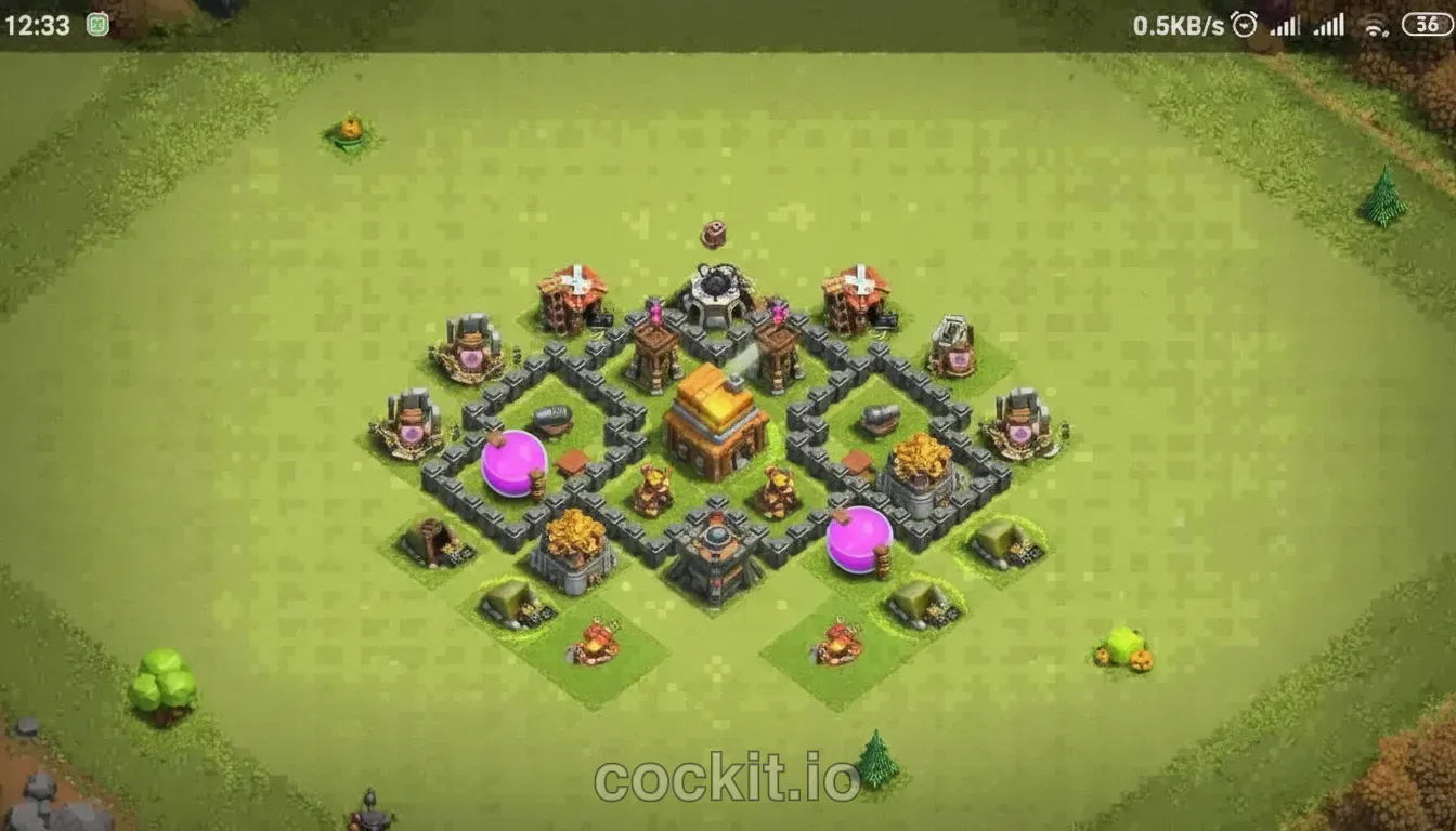 TH4 Trophy Base