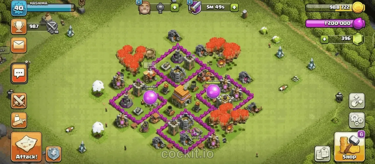 TH6 Farm Base