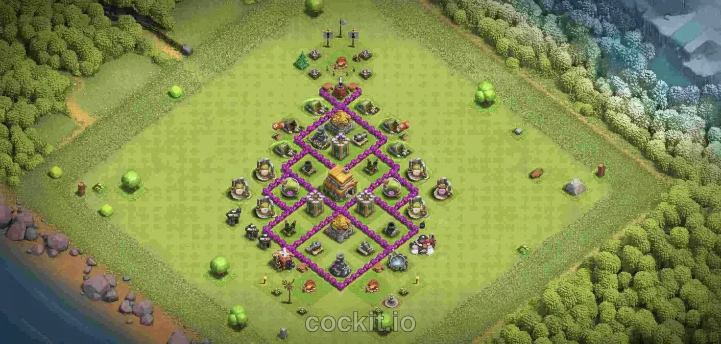 TH6 Farm Base