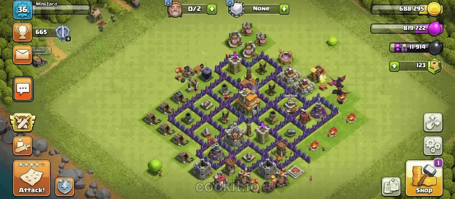 TH7 Trophy Base