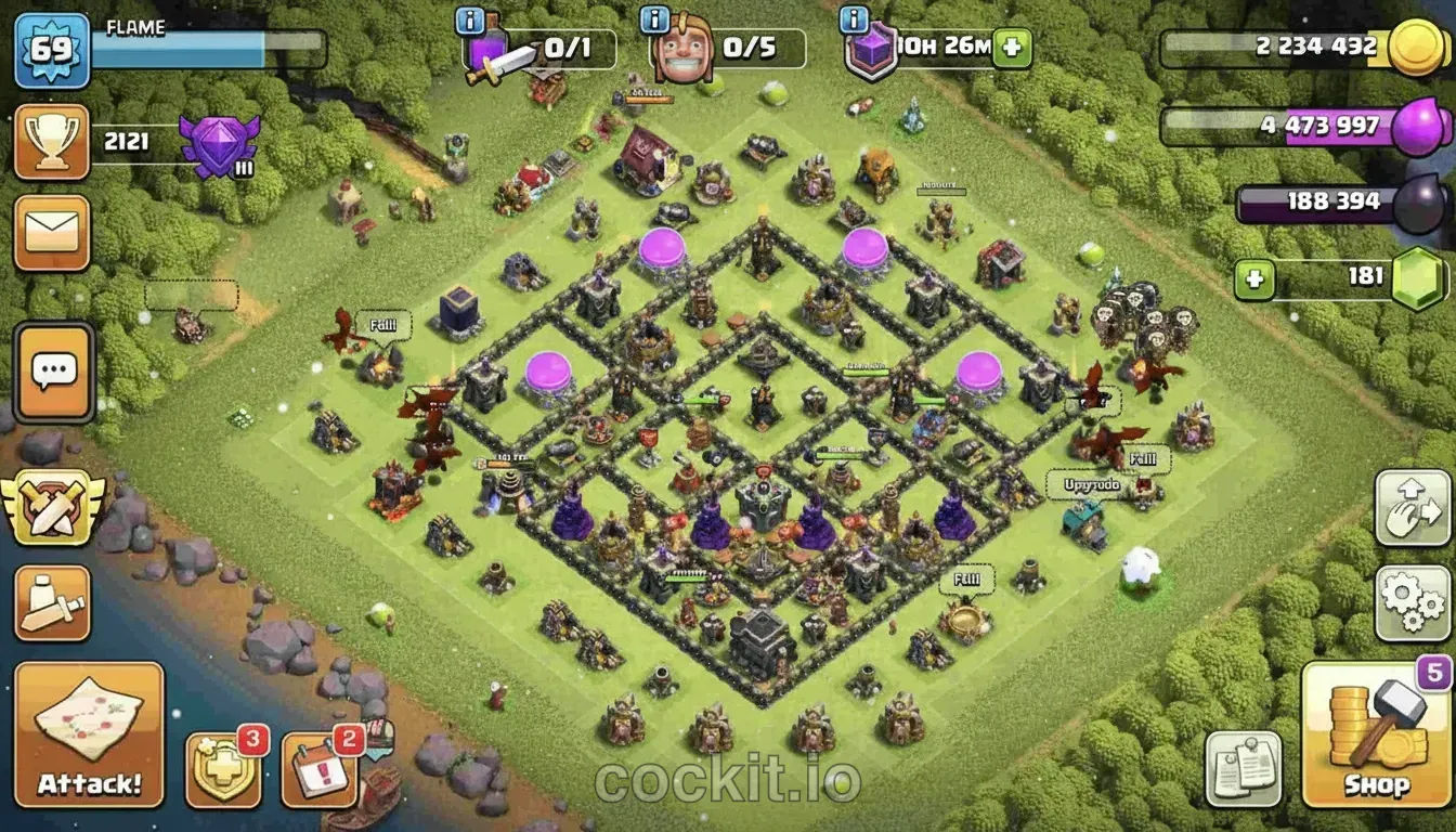 TH9 Trophy Base